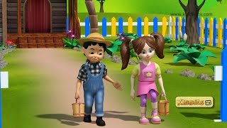Jack and jill went up the hill | Jack and jill | Nursery rhymes | Baby songs | Kiddiestv