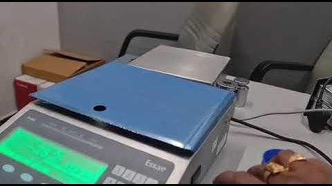 essae si 850 pc counting machine & weighing machine