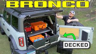 DECKED for SUVs |  Drawer System for the Ford Bronco