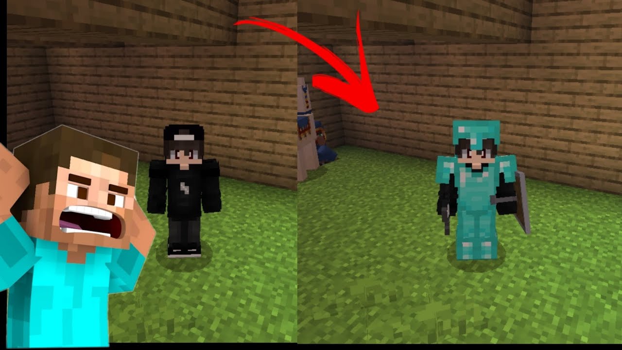 i make diamond armour in Minecraft survival series - YouTube