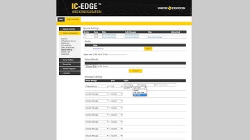 IC EDGE: How to play a voice message when pressing the call button