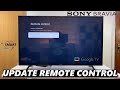 How To Update Remote On Sony Smart TV