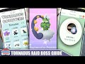 THE SHINY *TORNADUS* COUNTER GUIDE! 100 IVs, MOVESET & WEAKNESS - INCARNATE RAID BOSS | Pokémon Go