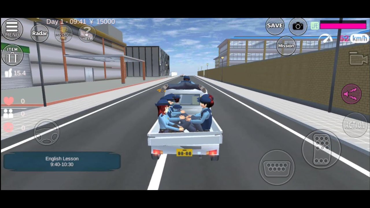 Kawan-Kawan Jadi Polisi! Fighting Criminals in Sakura School Simulator 🇮🇩👮‍♂️🚓