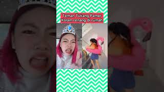 Pamer Kolam Renang di rumah #shorts Nasya kaila Nazifah