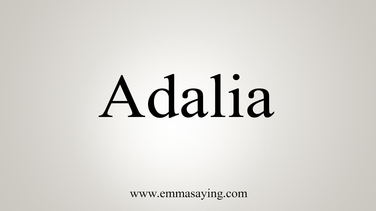 wed2be adalia
