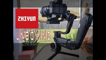 Zhiyun crane 3 lab unboxing 2019