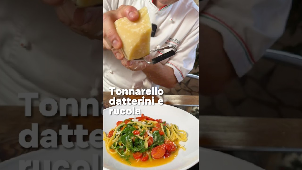 Tonnarelli con Pomodorini e Rucola