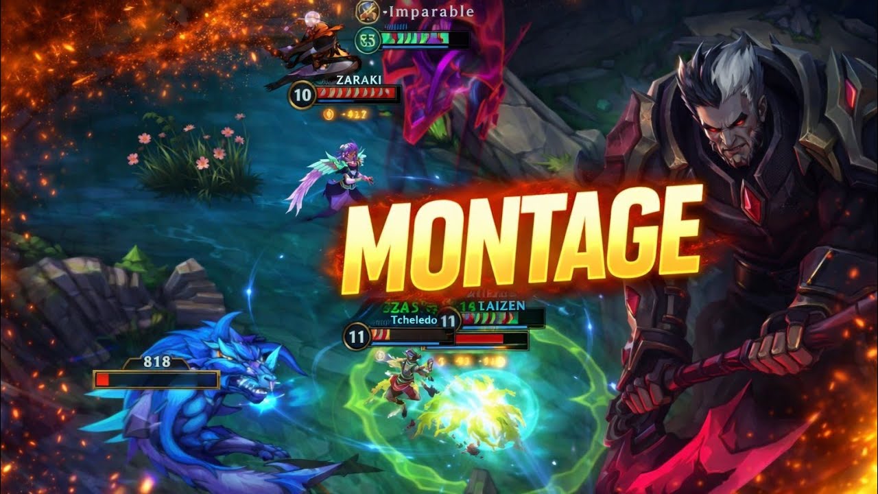 Darius Rey Divino Montage🪓 League of legends Wild Rift🫶🏼