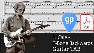 JJ Cale - T-Bone Backwards Guitar Tabs [TABS]