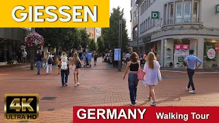 🇩🇪 GIESSEN, Germany Walking Tour - 4K 60fps UHD