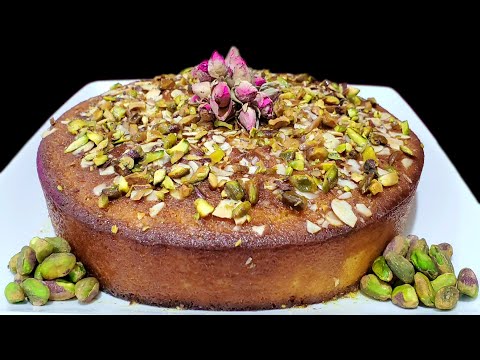 Persian Rose and Pistachio Love Cake | Cookology