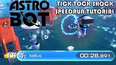 Astro Bot Tick Tock Shock Speedrun Tutorial