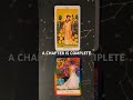 A chapter is complete - Two Cards Tarot
