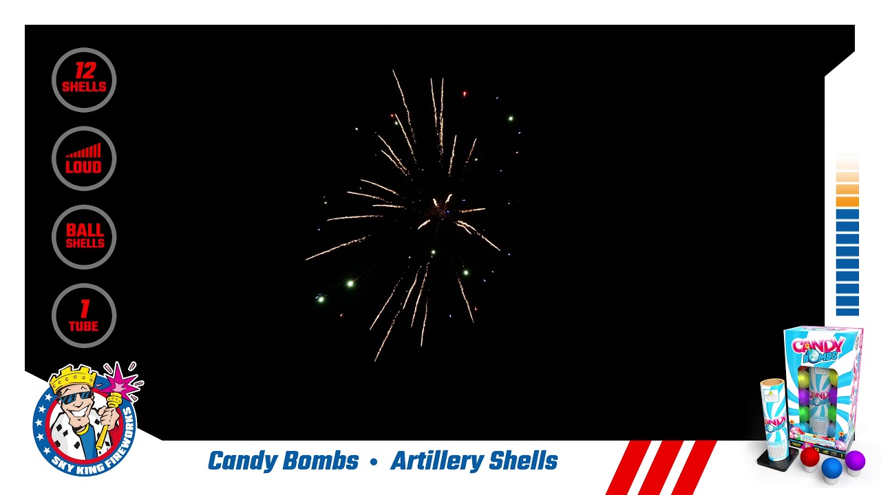 Candy Bombs 12 Piece Artillery Shells YouTube