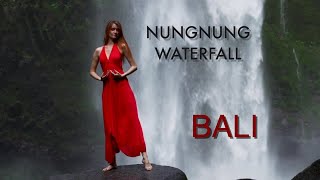 The Beautiful Nungnung Waterfall In Bali