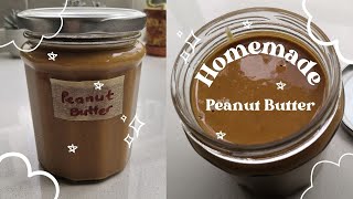 Make Homemade Peanut Butter with Me