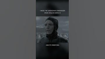 Dune - Sardaukar Chant Scene but The Sardaukar Commander Speaks English using AI