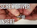 Machining and Heat Treating a Screwdriver Insert