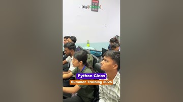 🔥 Python Programming Class | Summer Training 2025 at DigiCoders Technologies | Learn, Code & Grow 🐍💻
