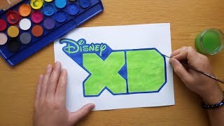Disney XD logo - painting - 2017