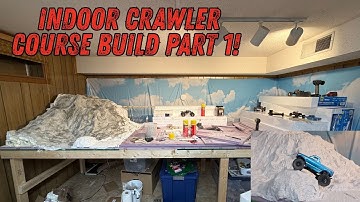 Indoor RC Crawler Course - PART 1!