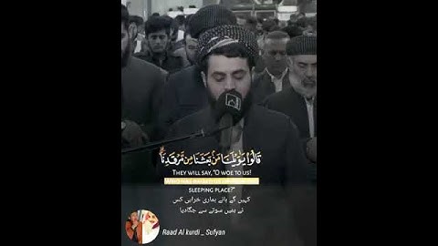 سورة يس /  رعد الكردي/ رعد الكردي حالات واتس اب / Raad Al kurdi Whatsapp video