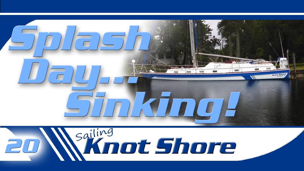 Our sailboat is sinking... how not to block a boat on the hard