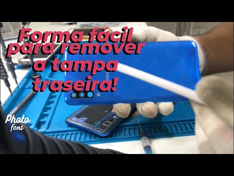 Vídeo: Como Remover A Tampa Do Telefone