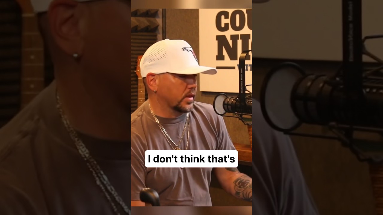 Jason Aldean actually said it! 