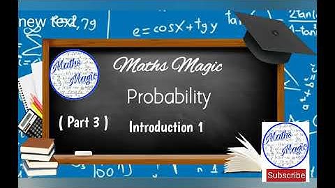 Probability - TN Samacheer ( New syllabus ) std 10 / TNPSC -Introduction (3)