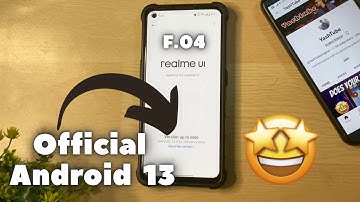 Finally Official Android 13 update for Realme X7 Max!