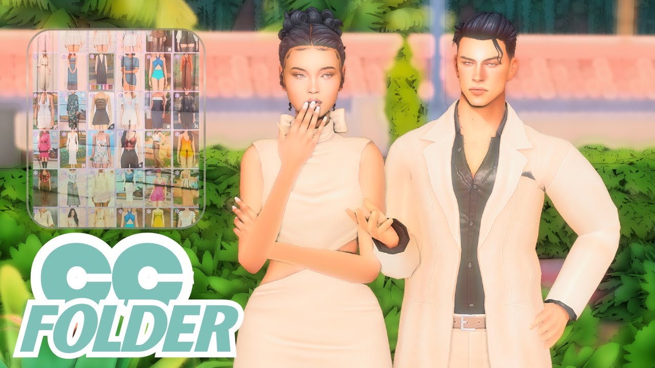 Sims 4 All-in-One Maxis Match Folder FREE Custom Content