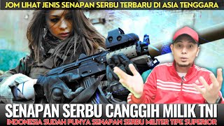 CANGGIH !! Indonesia Sudah Punya Senapan Serbu Militer SUPERIOR dan Canggih Ini