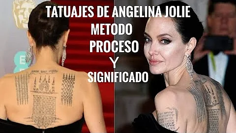 ¿Qué dice el tatuaje de Angelina Jolie?