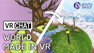 [ENG] Gravity Sketch VR | VRCHAT world made with Oculus Quest/Link