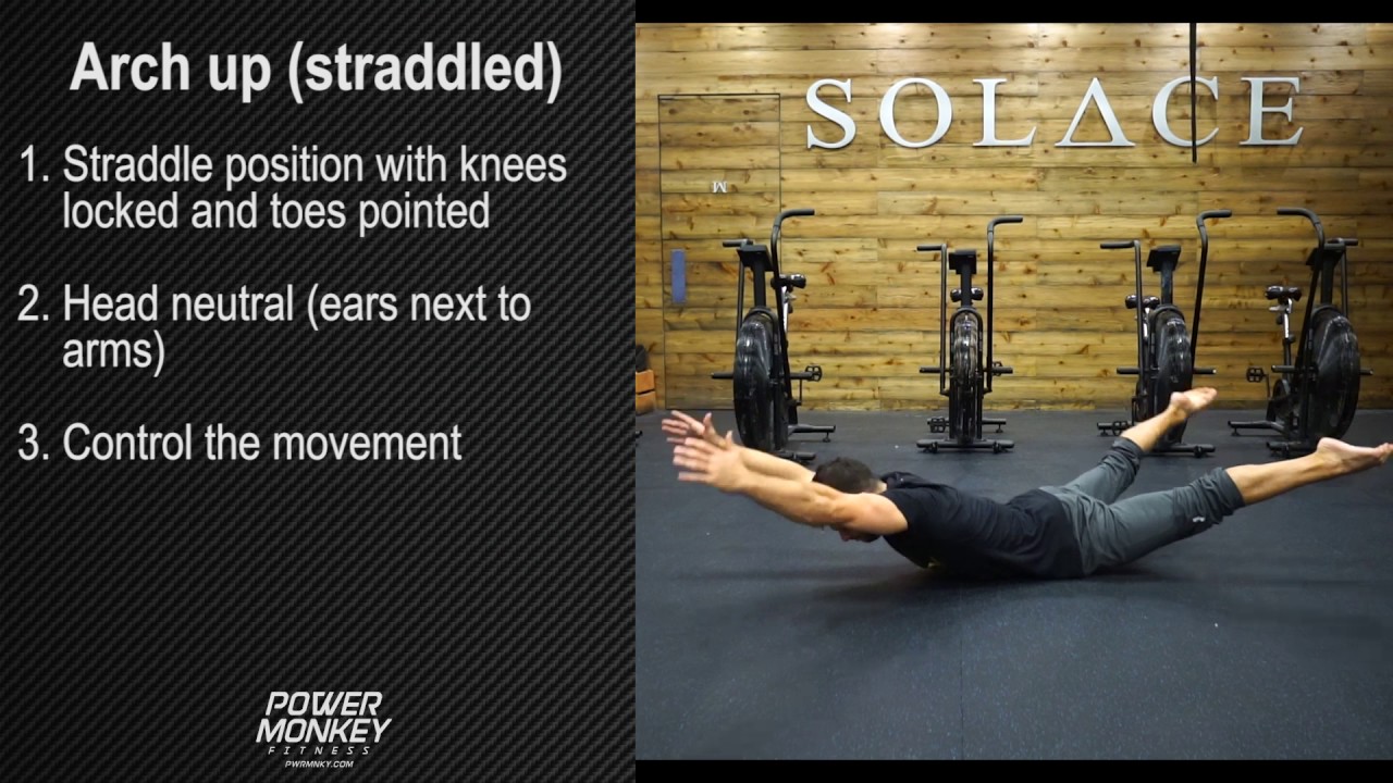 Arch up (straddled) YouTube