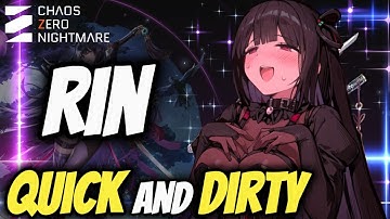 Best Cards, Combos and Combatants | FAST Rin Guide | Chaos Zero Nightmare