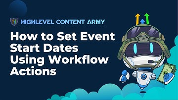 How to Set Event Start Dates Using Workflow Actions
