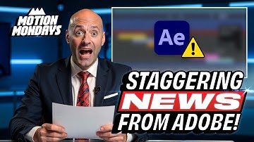 A STAGGERING After Effects Tool, Ultra-Fast Physics | Motion Mondays