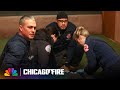 Brett saves a man whos been shot with an arrow  nbcs chicago fire