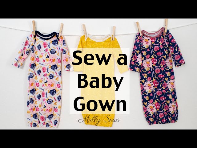 BABY GOWN Sewing Pattern pdf | 3 sizes - Inspire Uplift