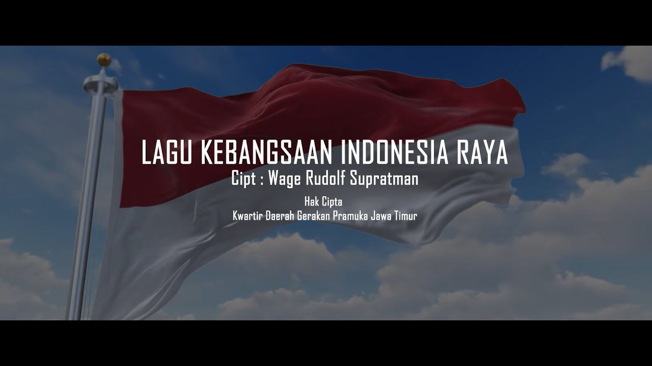 LAGU KEBANGSAAN INDONESIA RAYA