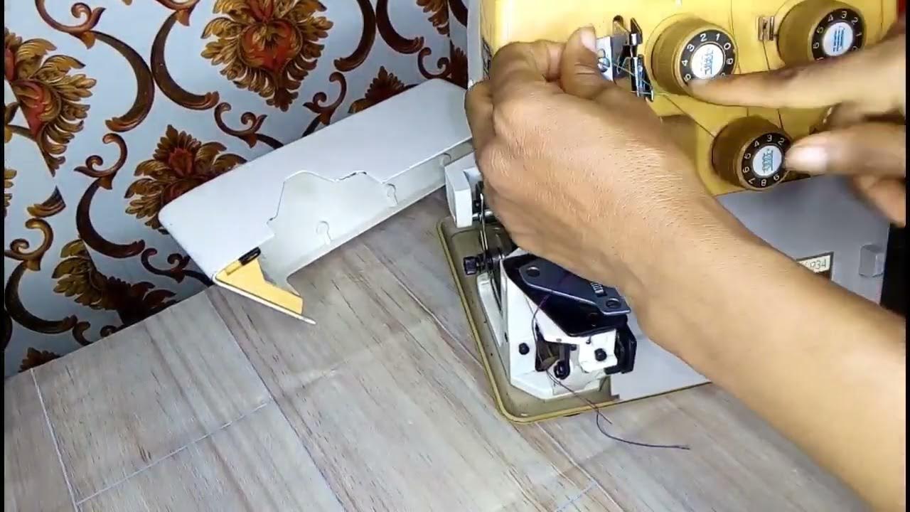 How to Properly Thread Bernette 234 Serger / Threading an Overlocker