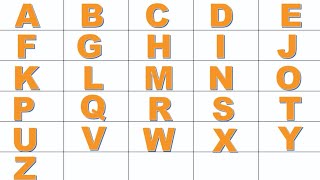 🎨✨ Super Colorful ABC Chart for Kids! A to Z English Alphabet Learning Poster 🌈🔤