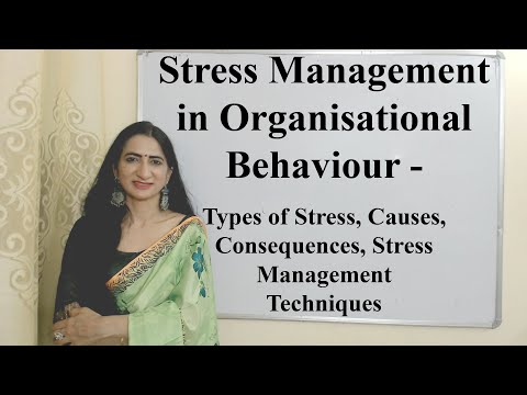 6:52 6:52 Now playing, Stress Management in Organisational Behaviour - Types, Causes, Consequences, Management Techniques