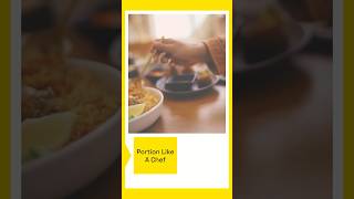 Home Cooking Portion Guide / Portion Like a Chef #food #easynutrition #recipe#cooking #precision