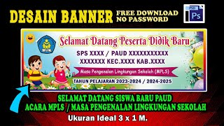 CONTOH DESAIN BANNER KEGIATAN SEKOLAH PAUD / TK CONTOH DESAIN BANNER KEGIATAN SEKOLAH PAUD / TK