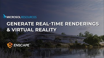 Generate Real-Time Renderings & Virtual Reality using Enscape