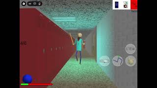 Playing the 2017 beta baldi version (prototype Baldi)